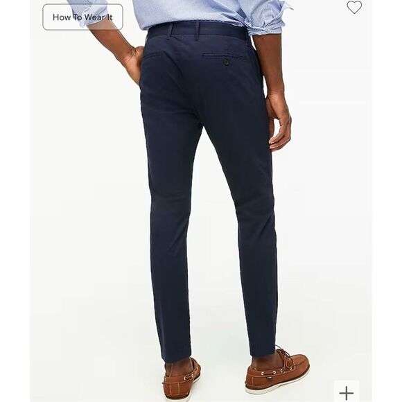$80 J crew Skinny-fit chino pant size 31 length 30 m3 - Picture 2 of 5
